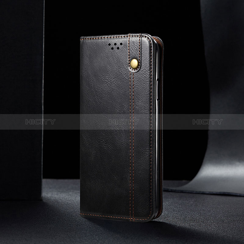 Coque Portefeuille Livre Cuir Etui Clapet B01S pour Samsung Galaxy M12 Noir Plus