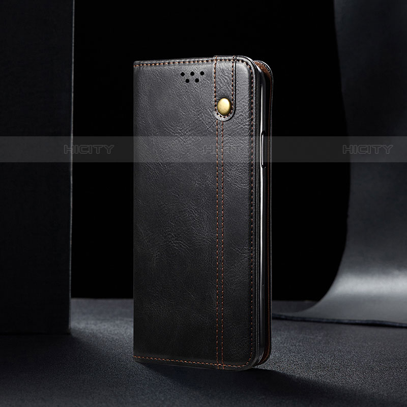 Coque Portefeuille Livre Cuir Etui Clapet B01S pour Samsung Galaxy S21 5G Noir Plus