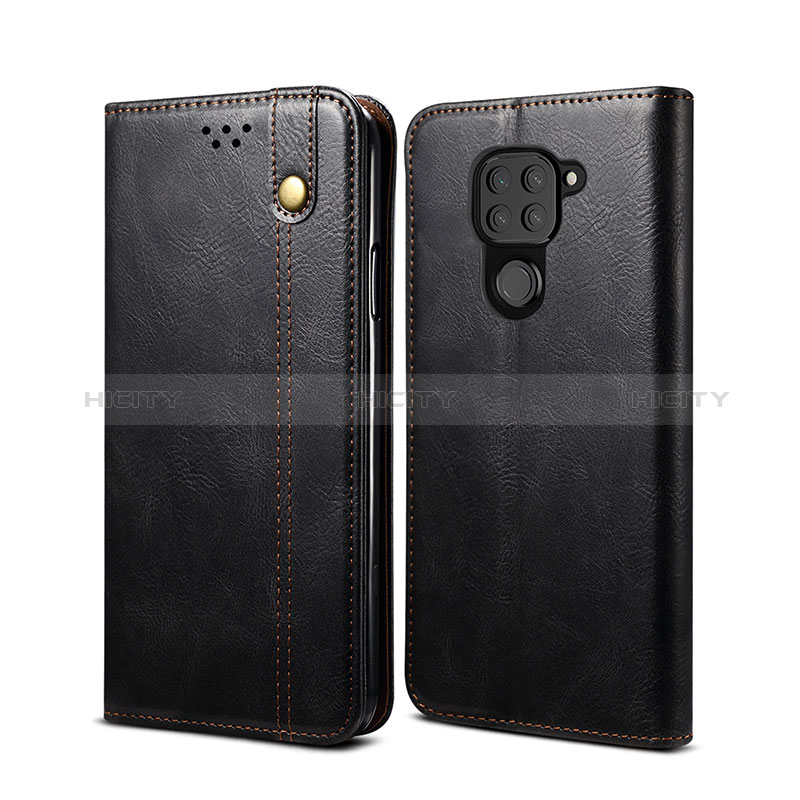 Coque Portefeuille Livre Cuir Etui Clapet B01S pour Xiaomi Redmi 10X 4G Noir Plus