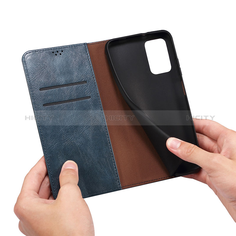 Coque Portefeuille Livre Cuir Etui Clapet B01S pour Xiaomi Redmi Note 10 Lite India Plus