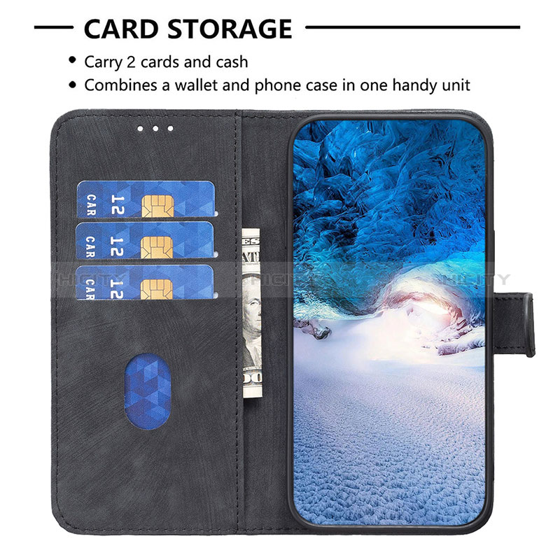 Coque Portefeuille Livre Cuir Etui Clapet B02F pour Google Pixel 7a 5G Plus