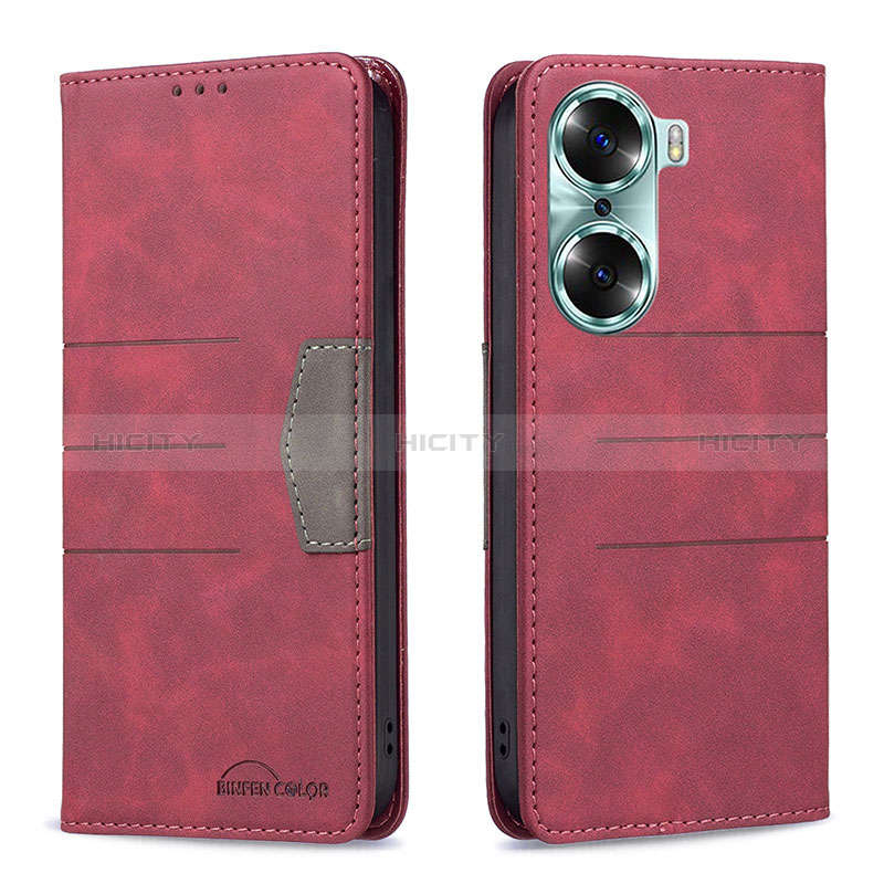 Coque Portefeuille Livre Cuir Etui Clapet B02F pour Huawei Honor 60 5G Plus