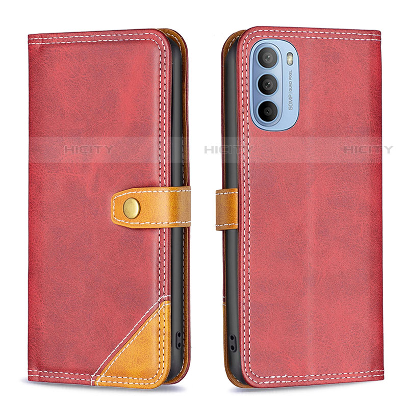 Coque Portefeuille Livre Cuir Etui Clapet B02F pour Motorola Moto G31 Plus