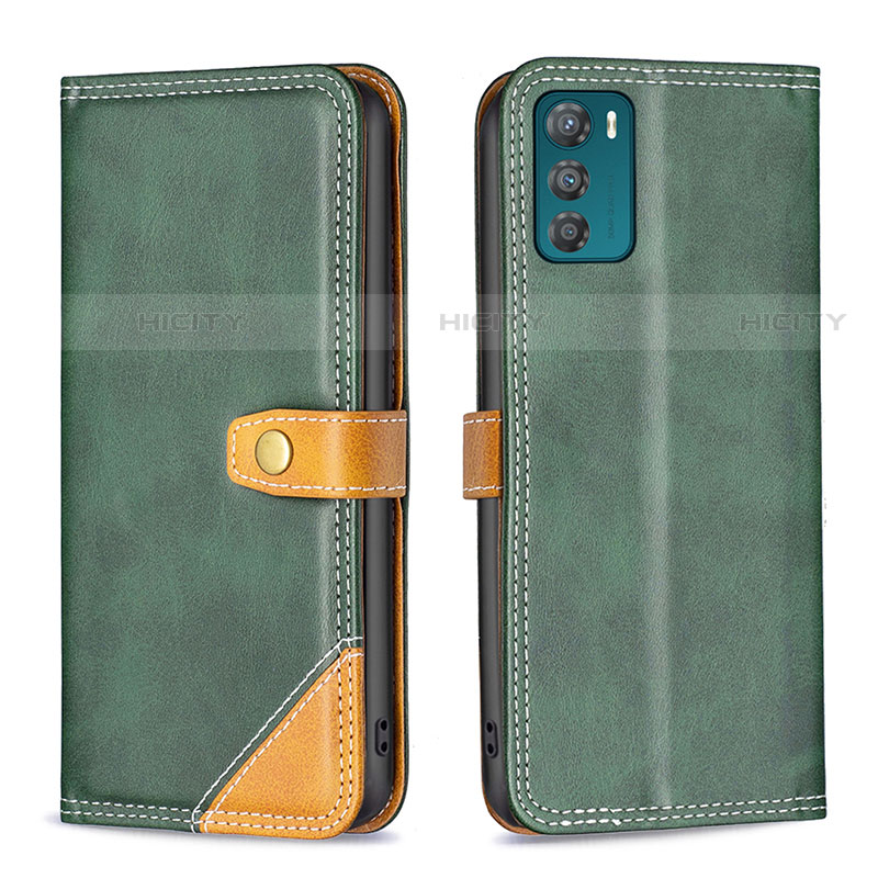 Coque Portefeuille Livre Cuir Etui Clapet B02F pour Motorola Moto G42 Plus