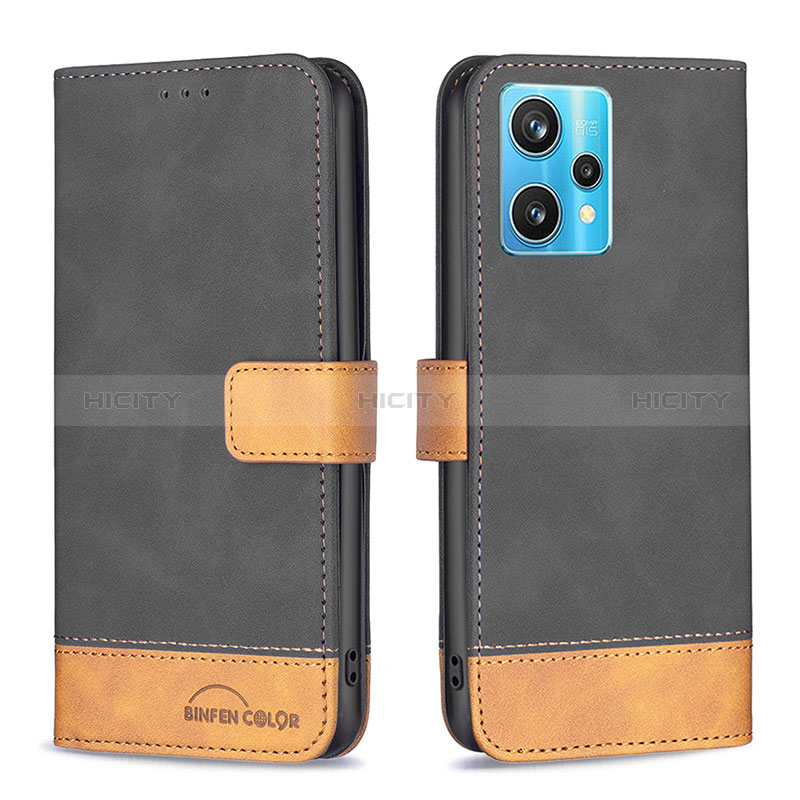 Coque Portefeuille Livre Cuir Etui Clapet B02F pour Realme 9 4G Plus