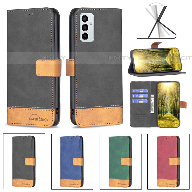 Coque Portefeuille Livre Cuir Etui Clapet B02F pour Samsung Galaxy F23 5G Plus