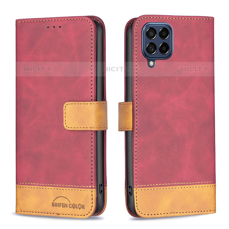 Coque Portefeuille Livre Cuir Etui Clapet B02F pour Samsung Galaxy M53 5G Plus