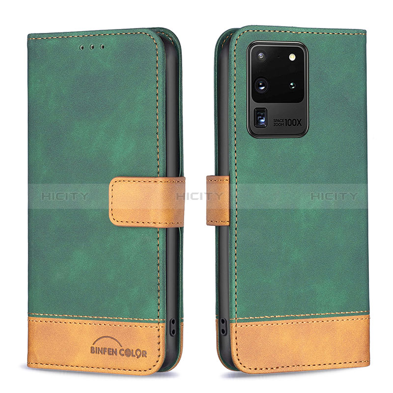 Coque Portefeuille Livre Cuir Etui Clapet B02F pour Samsung Galaxy S20 Ultra 5G Plus