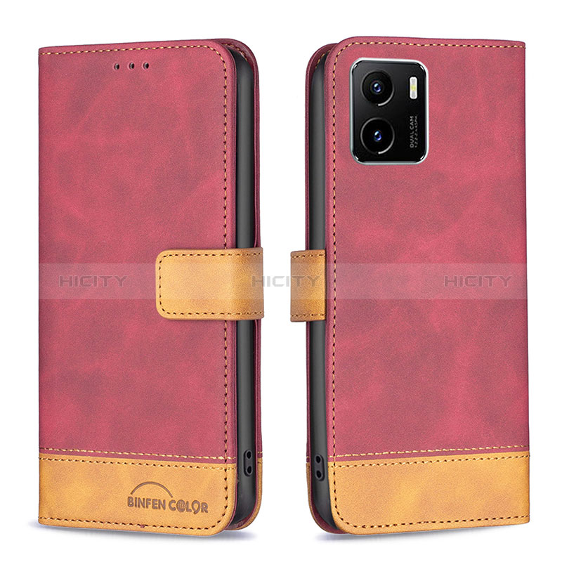 Coque Portefeuille Livre Cuir Etui Clapet B02F pour Vivo Y01 Plus