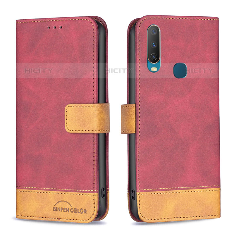 Coque Portefeuille Livre Cuir Etui Clapet B02F pour Vivo Y11 Plus