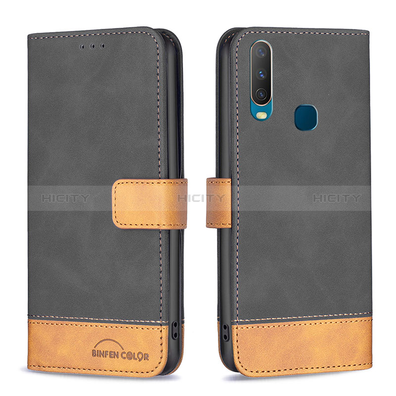 Coque Portefeuille Livre Cuir Etui Clapet B02F pour Vivo Y3s Plus