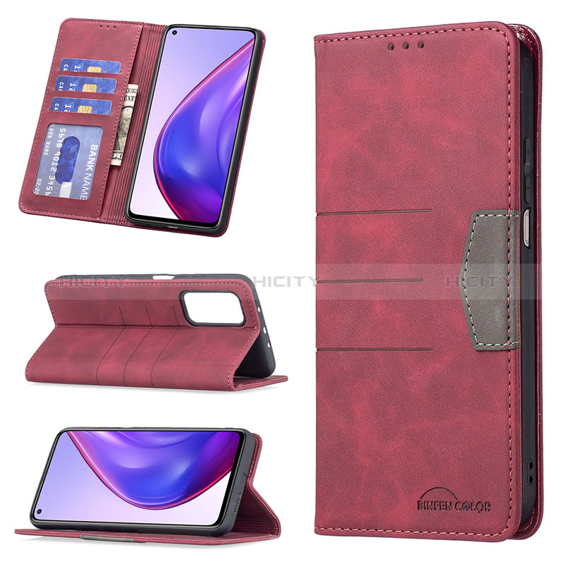 Coque Portefeuille Livre Cuir Etui Clapet B02F pour Xiaomi Mi 10T Pro 5G Plus