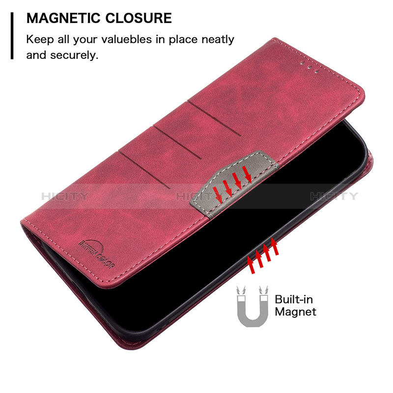 Coque Portefeuille Livre Cuir Etui Clapet B02F pour Xiaomi Redmi 9 Prime India Plus