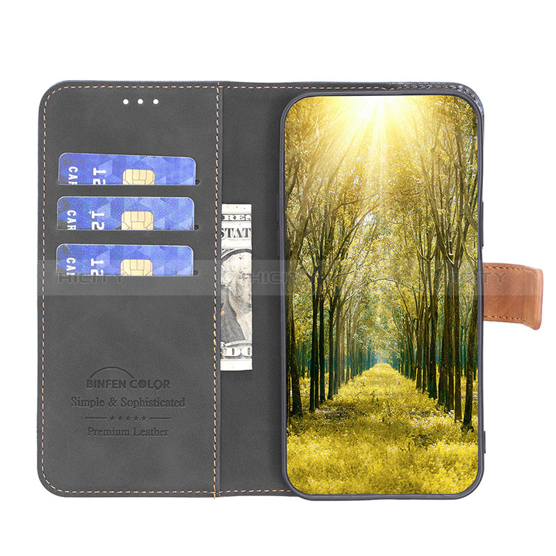 Coque Portefeuille Livre Cuir Etui Clapet B02F pour Xiaomi Redmi Note 11 SE India 4G Plus