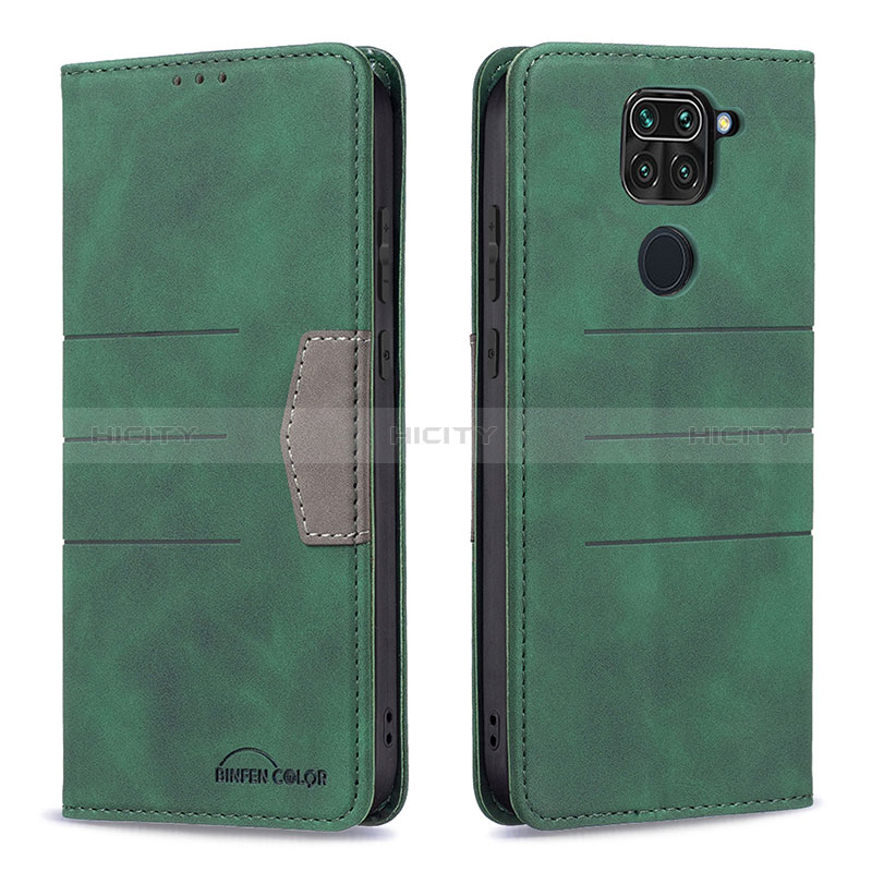 Coque Portefeuille Livre Cuir Etui Clapet B02F pour Xiaomi Redmi Note 9 Plus