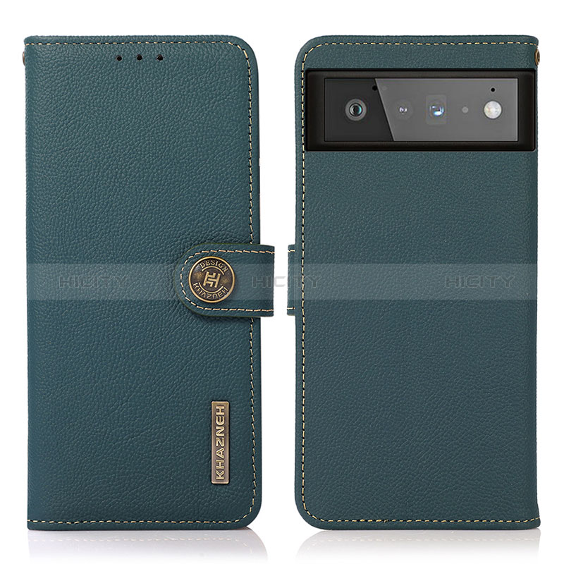 Coque Portefeuille Livre Cuir Etui Clapet B02H pour Google Pixel 6 5G Plus