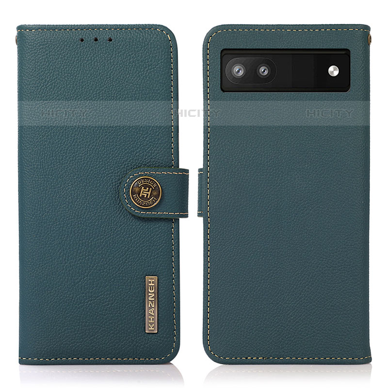 Coque Portefeuille Livre Cuir Etui Clapet B02H pour Google Pixel 6a 5G Plus