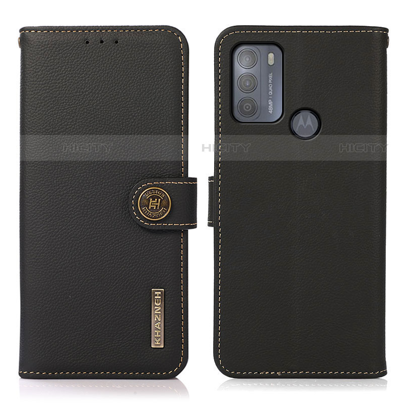 Coque Portefeuille Livre Cuir Etui Clapet B02H pour Motorola Moto G50 Plus