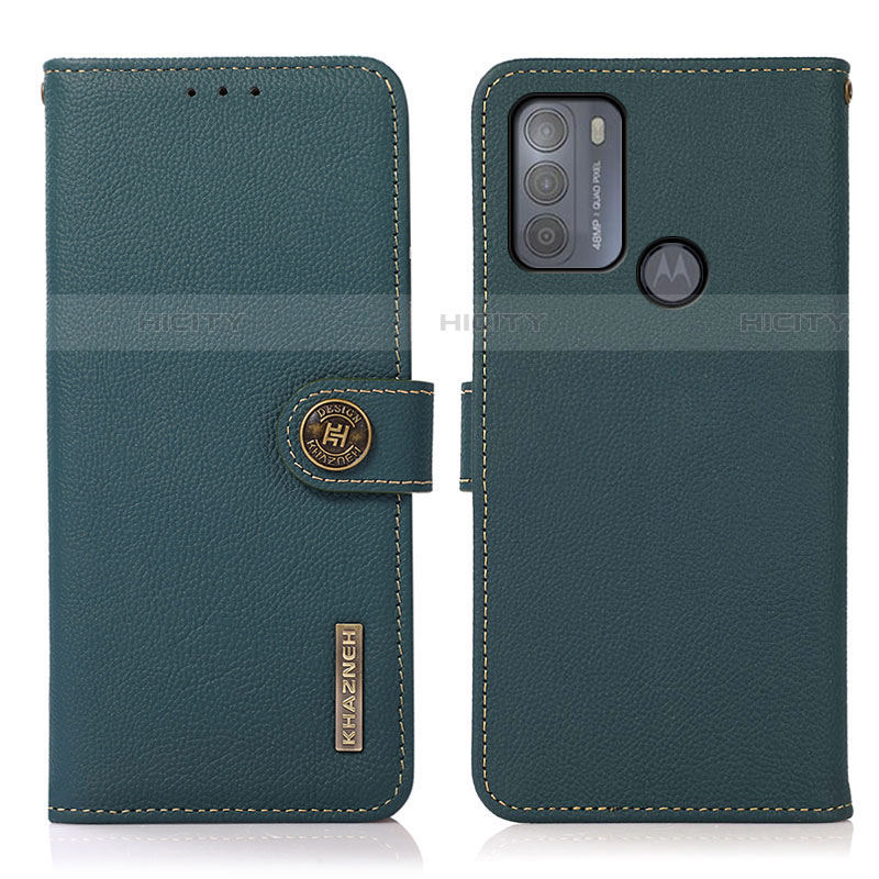 Coque Portefeuille Livre Cuir Etui Clapet B02H pour Motorola Moto G50 Plus