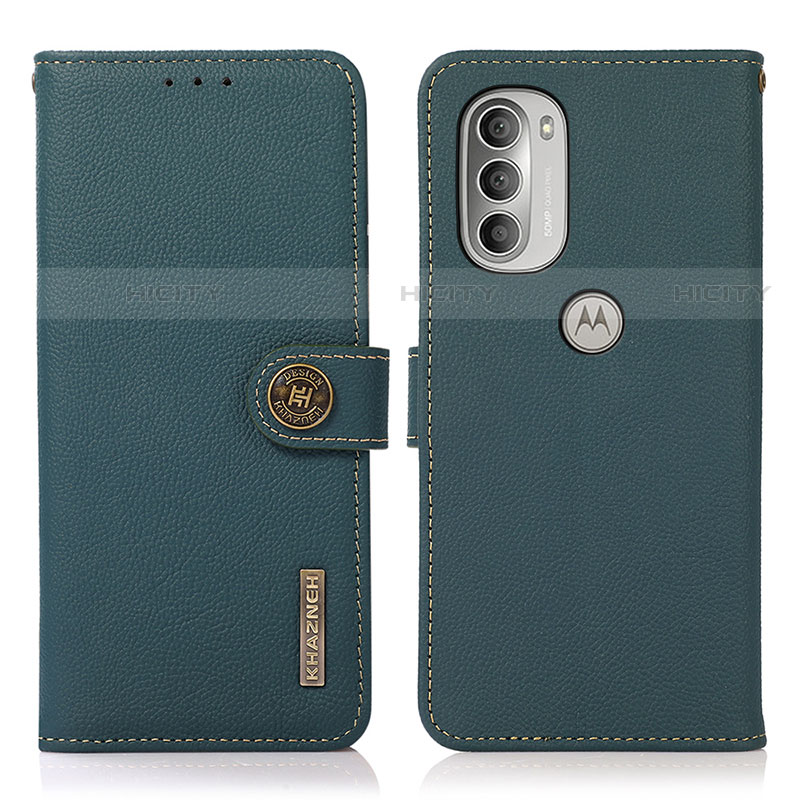 Coque Portefeuille Livre Cuir Etui Clapet B02H pour Motorola Moto G51 5G Plus