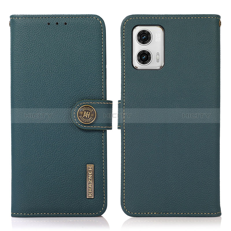 Coque Portefeuille Livre Cuir Etui Clapet B02H pour Motorola Moto G73 5G Plus