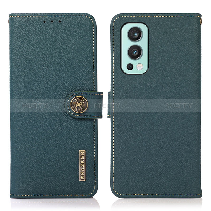 Coque Portefeuille Livre Cuir Etui Clapet B02H pour OnePlus Nord 2 5G Plus