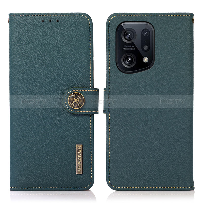 Coque Portefeuille Livre Cuir Etui Clapet B02H pour Oppo Find X5 5G Plus