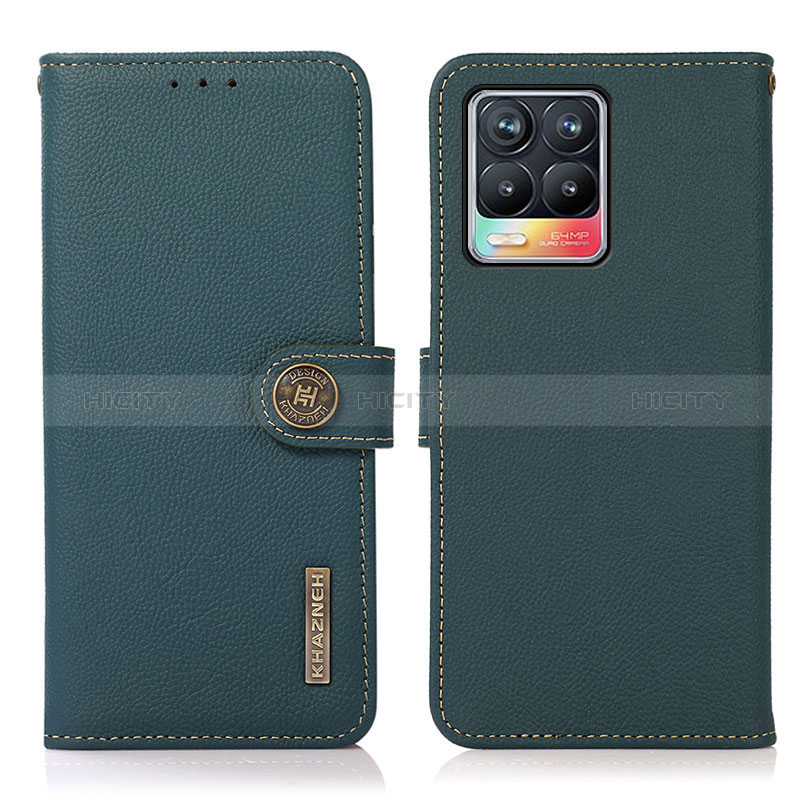 Coque Portefeuille Livre Cuir Etui Clapet B02H pour Realme 8 Pro Plus