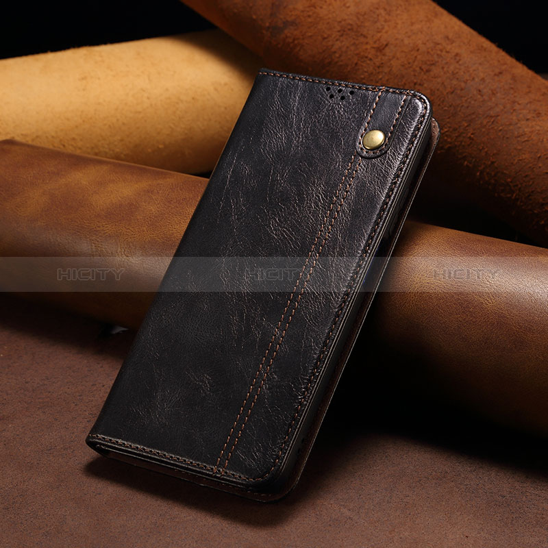 Coque Portefeuille Livre Cuir Etui Clapet B02S pour Oppo Reno10 Pro+ Plus 5G Noir Plus