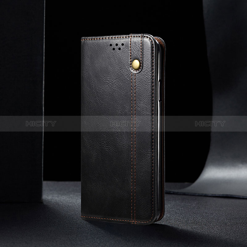 Coque Portefeuille Livre Cuir Etui Clapet B02S pour Samsung Galaxy A22s 5G Noir Plus
