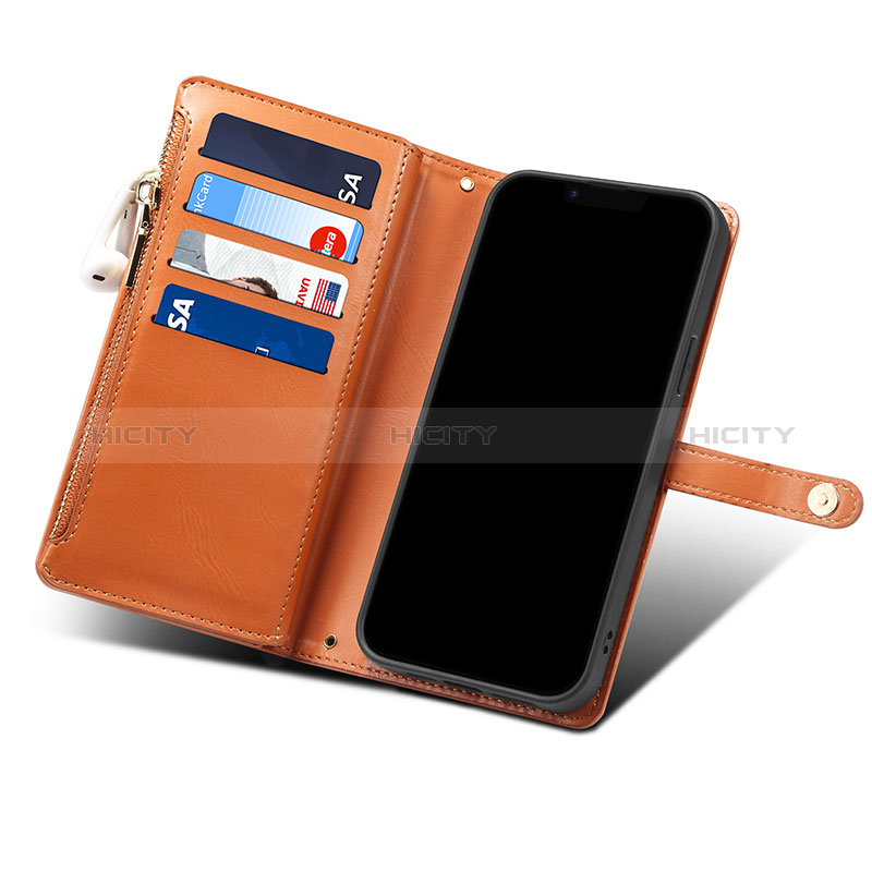 Coque Portefeuille Livre Cuir Etui Clapet B02S pour Samsung Galaxy Note 20 5G Plus