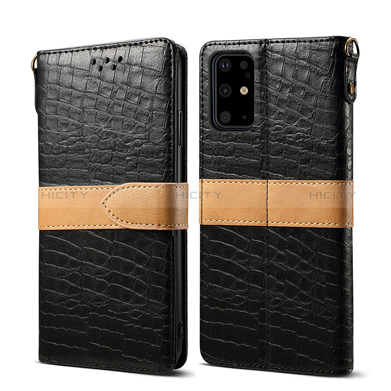 Coque Portefeuille Livre Cuir Etui Clapet B02S pour Samsung Galaxy S20 Plus 5G Noir Plus