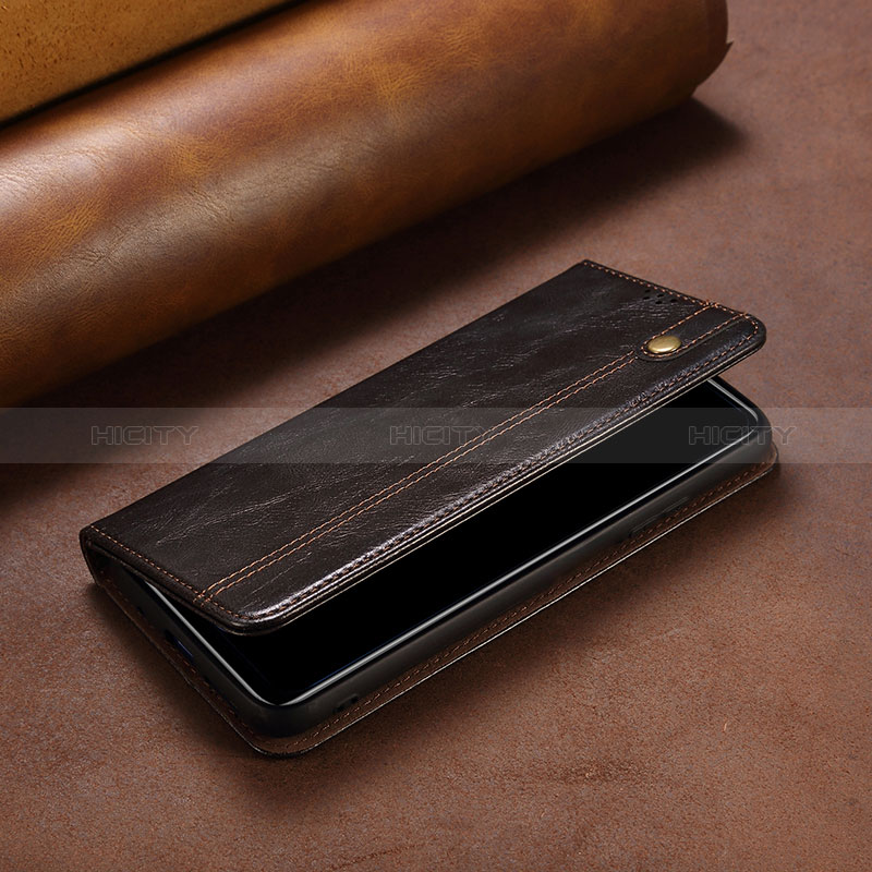 Coque Portefeuille Livre Cuir Etui Clapet B02S pour Xiaomi Redmi Note 12 Explorer Noir Plus