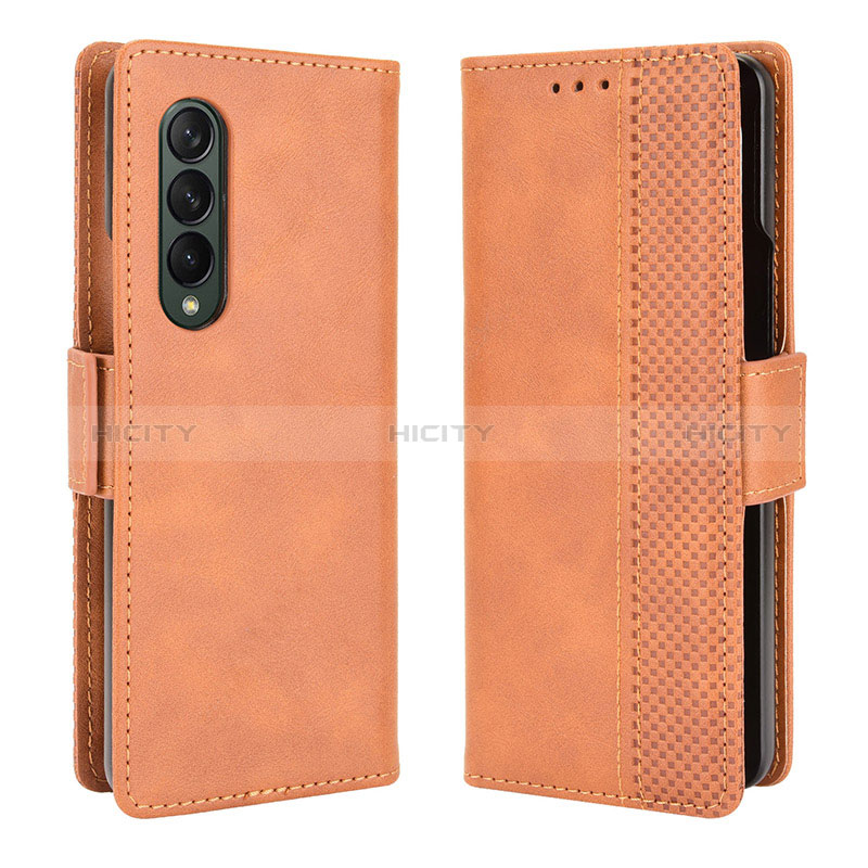 Coque Portefeuille Livre Cuir Etui Clapet B02Y pour Samsung Galaxy Z Fold3 5G Plus