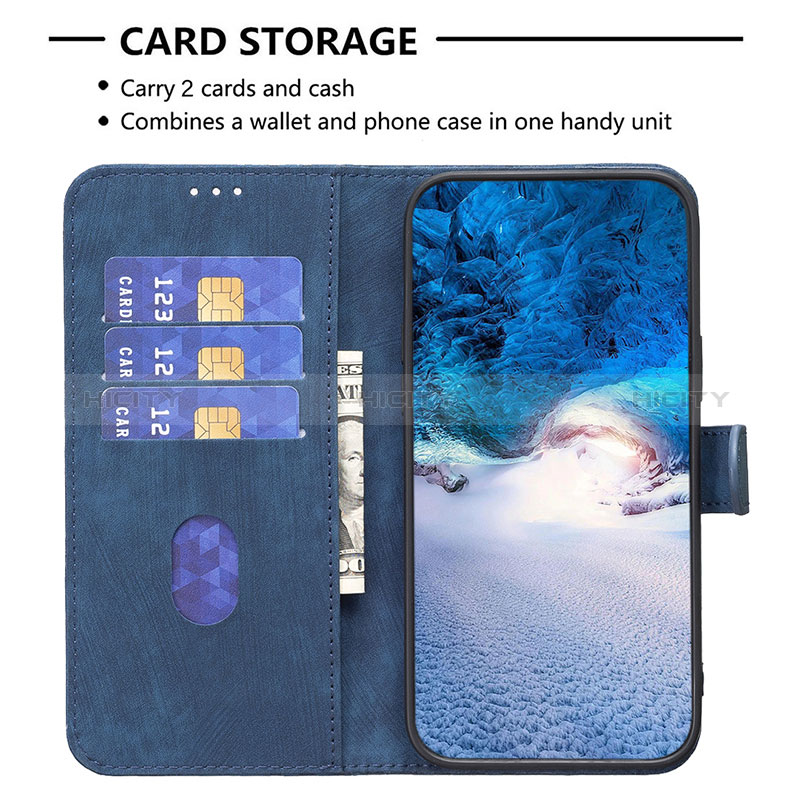 Coque Portefeuille Livre Cuir Etui Clapet B03F pour Google Pixel 7 Pro 5G Plus