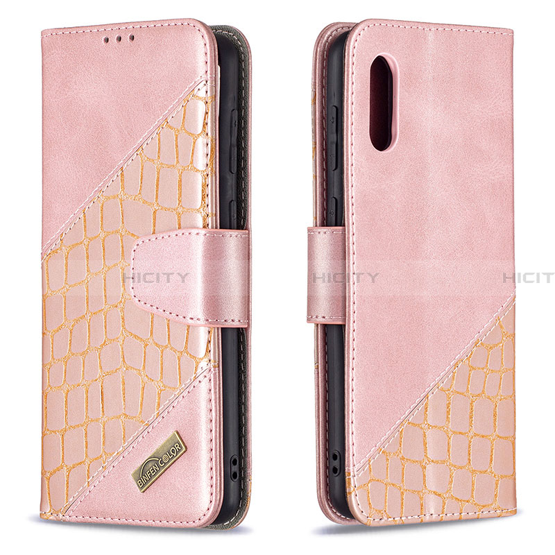 Coque Portefeuille Livre Cuir Etui Clapet B03F pour Samsung Galaxy A02 Plus