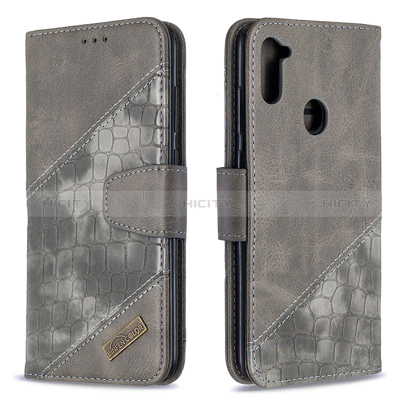 Coque Portefeuille Livre Cuir Etui Clapet B03F pour Samsung Galaxy A11 Plus