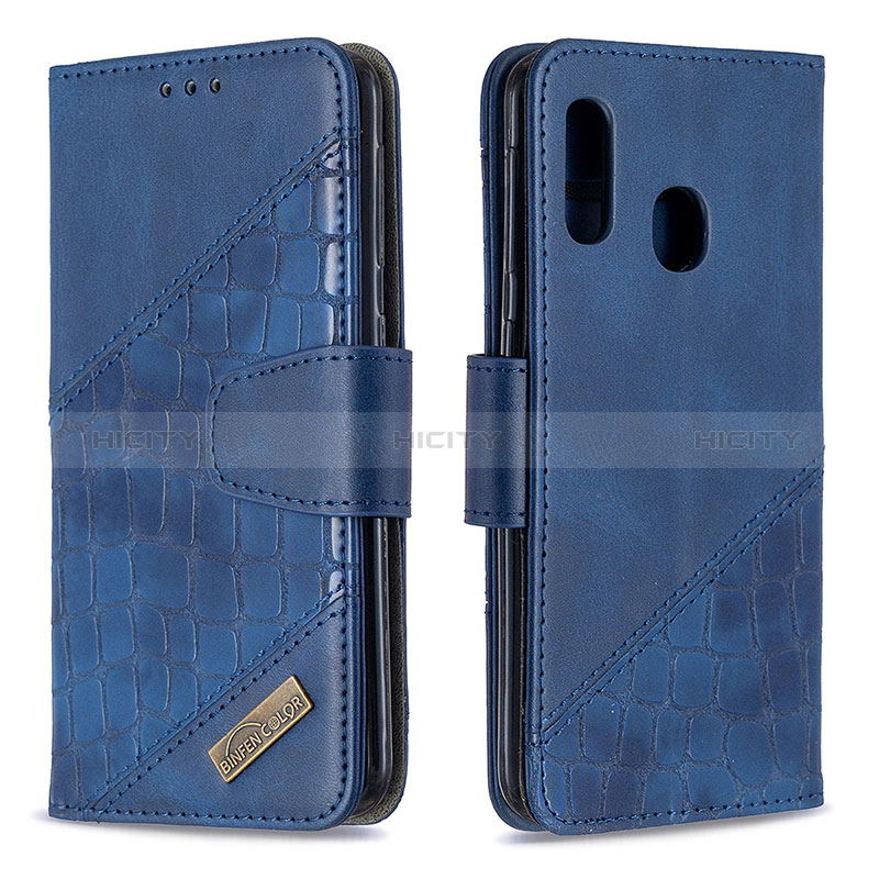 Coque Portefeuille Livre Cuir Etui Clapet B03F pour Samsung Galaxy A20e Plus