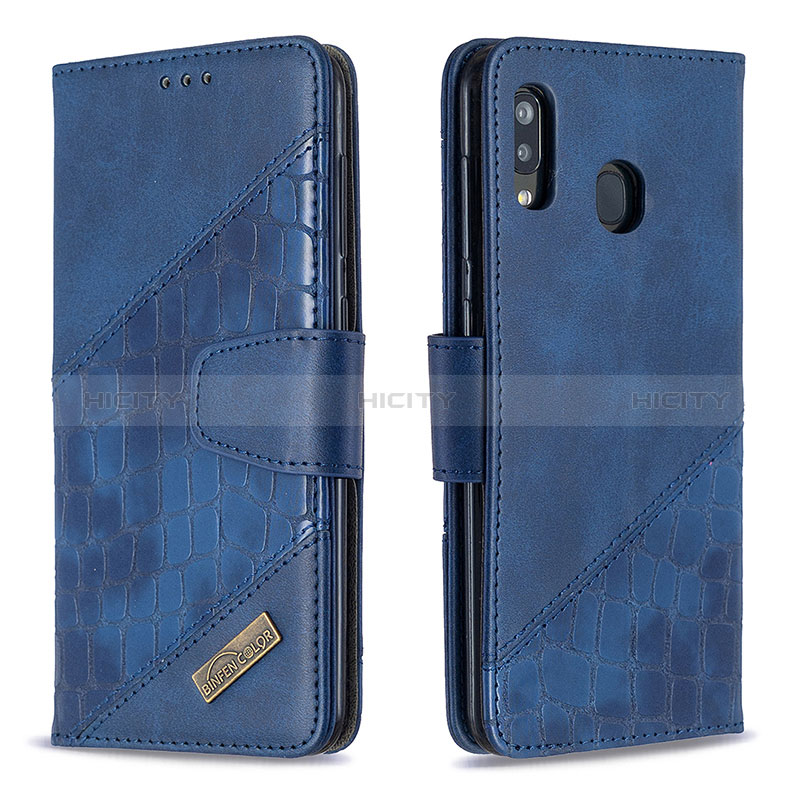 Coque Portefeuille Livre Cuir Etui Clapet B03F pour Samsung Galaxy A30 Plus