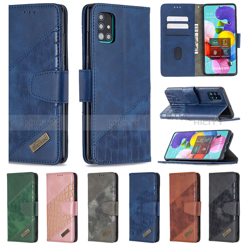 Coque Portefeuille Livre Cuir Etui Clapet B03F pour Samsung Galaxy A51 5G Plus