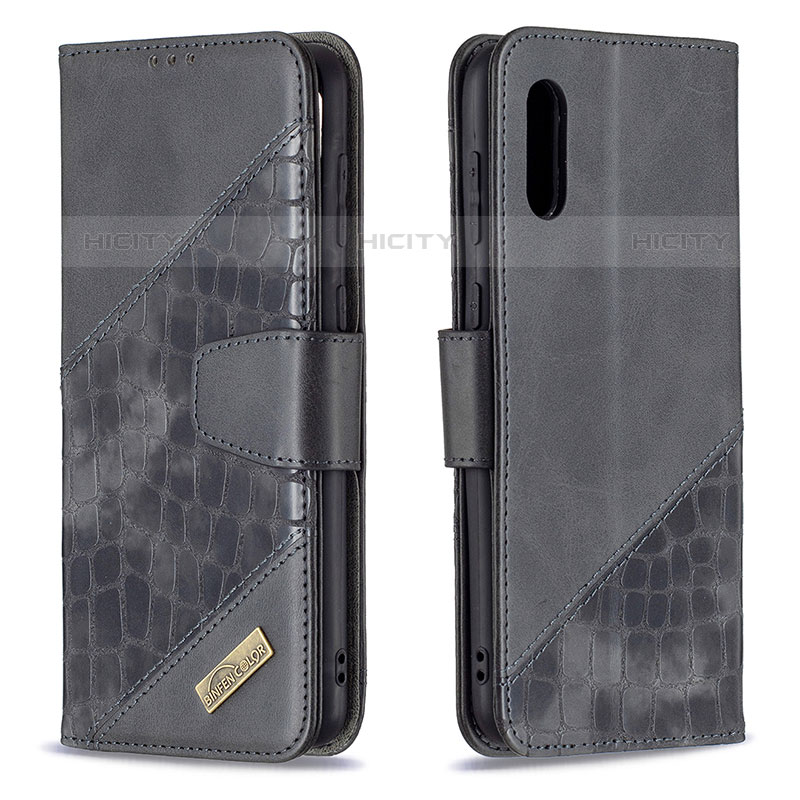 Coque Portefeuille Livre Cuir Etui Clapet B03F pour Samsung Galaxy M02 Plus