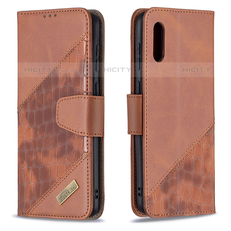 Coque Portefeuille Livre Cuir Etui Clapet B03F pour Samsung Galaxy M02 Plus