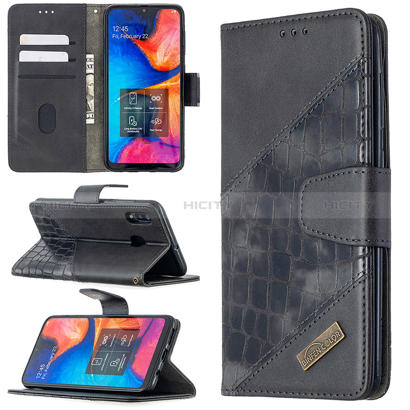 Coque Portefeuille Livre Cuir Etui Clapet B03F pour Samsung Galaxy M10S Plus