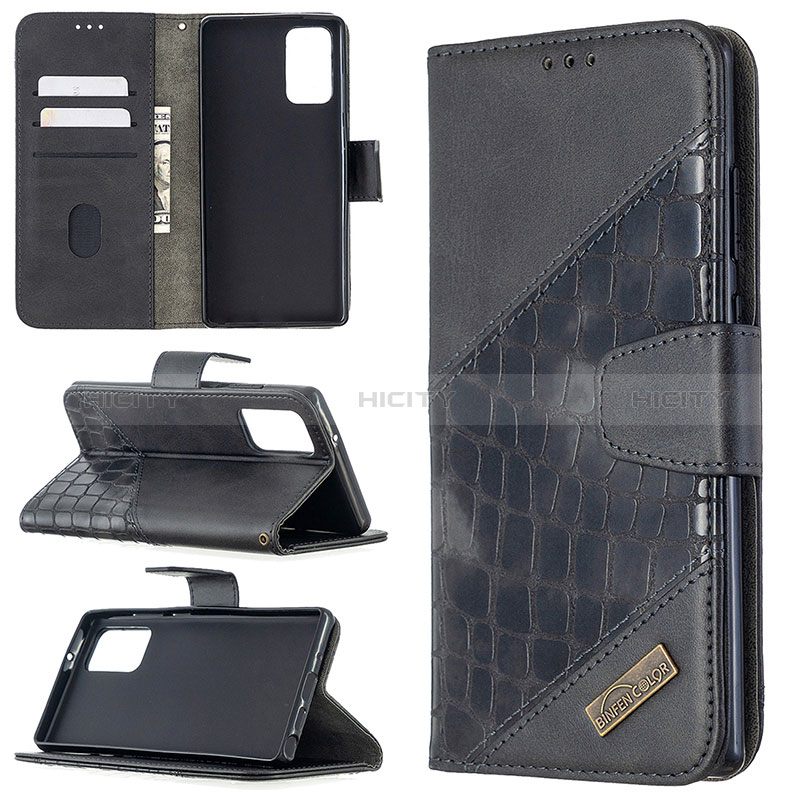 Coque Portefeuille Livre Cuir Etui Clapet B03F pour Samsung Galaxy Note 20 5G Plus