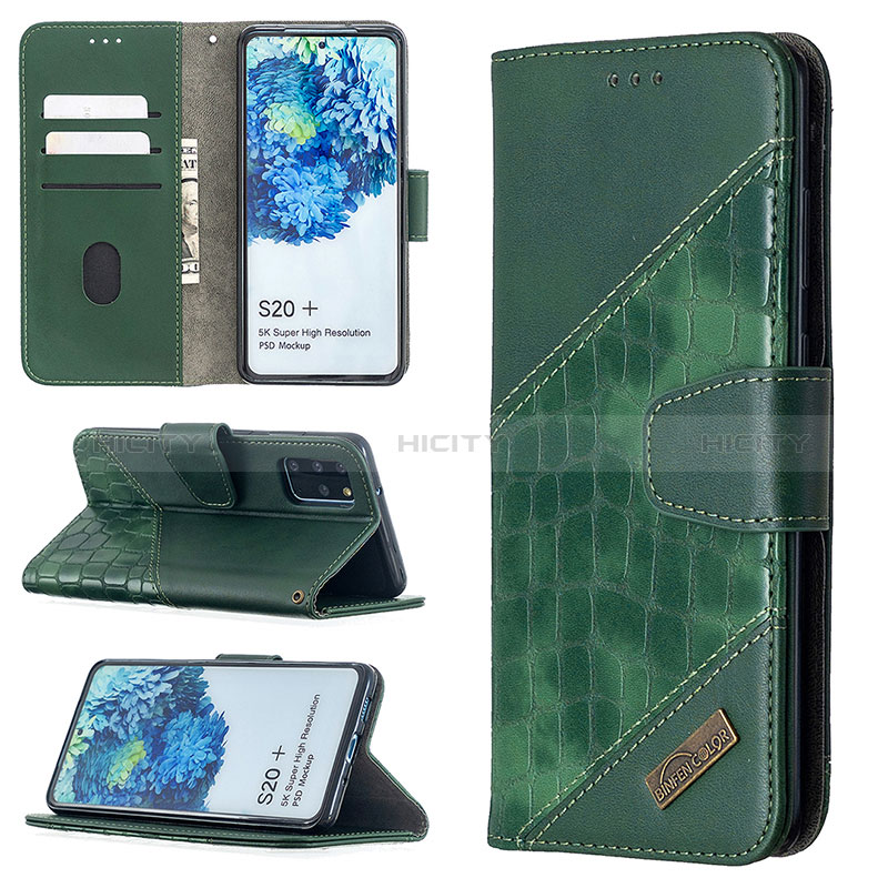 Coque Portefeuille Livre Cuir Etui Clapet B03F pour Samsung Galaxy S20 Plus Plus