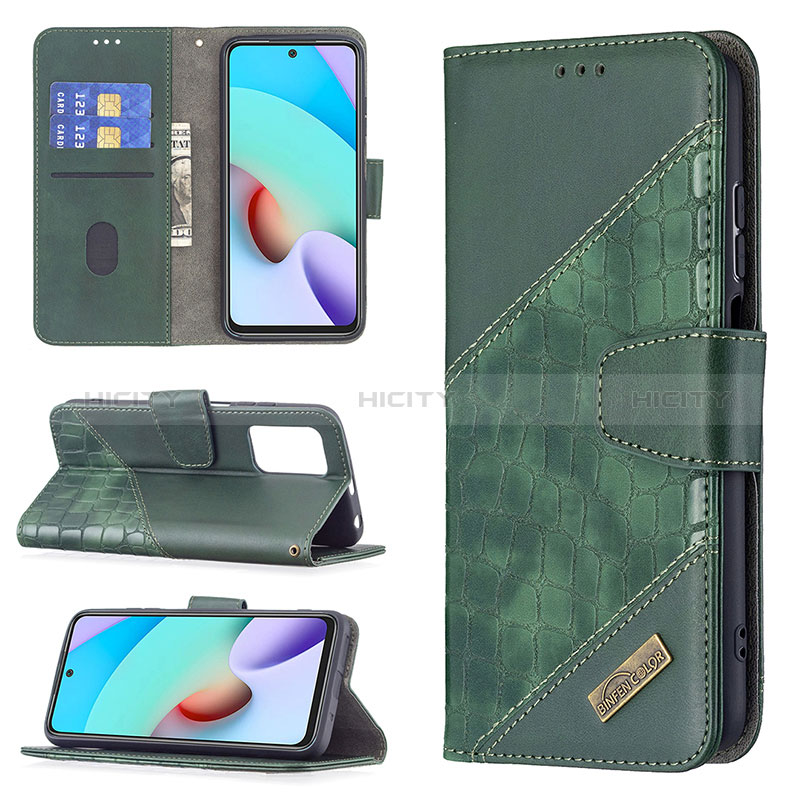 Coque Portefeuille Livre Cuir Etui Clapet B03F pour Xiaomi Redmi 10 (2022) Plus