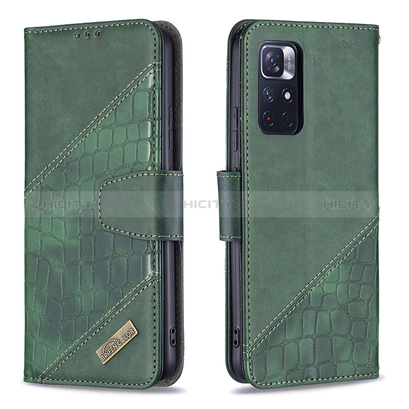 Coque Portefeuille Livre Cuir Etui Clapet B03F pour Xiaomi Redmi Note 11 5G Plus