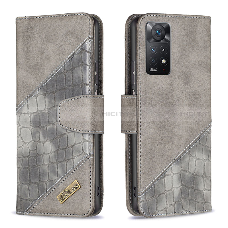 Coque Portefeuille Livre Cuir Etui Clapet B03F pour Xiaomi Redmi Note 11 Pro 4G Plus