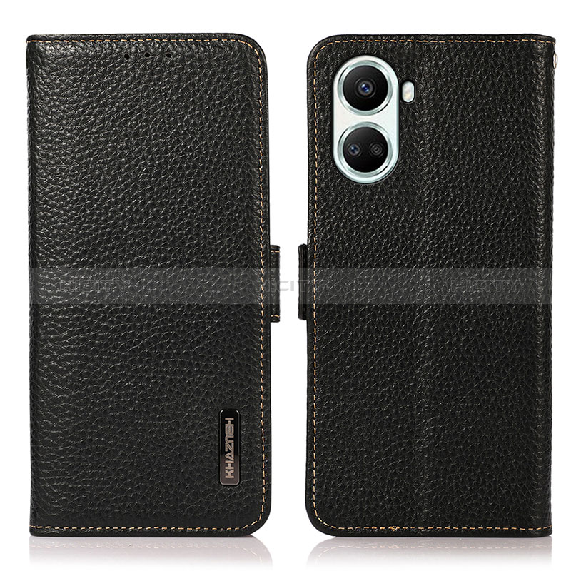 Coque Portefeuille Livre Cuir Etui Clapet B03H pour Huawei Nova 10 SE Noir Plus