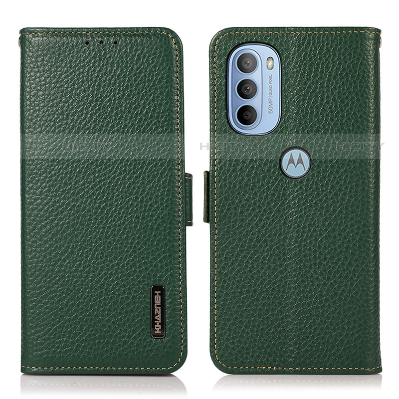 Coque Portefeuille Livre Cuir Etui Clapet B03H pour Motorola Moto G31 Plus